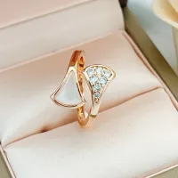 Cheap Bvlgari Rings In Rose Gold For Women #1406797 Replica Wholesale [$25.00 USD] [ITEM#1406797] on Replica Bvlgari Rings