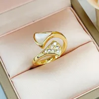 Cheap Bvlgari Rings In Gold For Women #1406798 Replica Wholesale [$25.00 USD] [ITEM#1406798] on Replica Bvlgari Rings