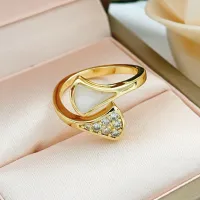 Cheap Bvlgari Rings In Gold For Women #1406798 Replica Wholesale [$25.00 USD] [ITEM#1406798] on Replica Bvlgari Rings