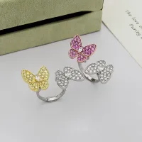 Cheap Van Cleef &amp; Arpels Rings For Women #1406818 Replica Wholesale [$25.00 USD] [ITEM#1406818] on Replica Van Cleef &amp; Arpels Rings