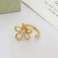 Cheap Van Cleef &amp; Arpels Rings In Gold For Women #1406829 Replica Wholesale [$27.00 USD] [ITEM#1406829] on Replica Van Cleef &amp; Arpels Rings