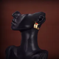 Cheap Balenciaga Earrings For Women #1406899 Replica Wholesale [$27.00 USD] [ITEM#1406899] on Replica Balenciaga Earrings