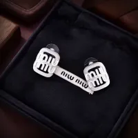 Cheap MIU MIU Earrings For Women #1406948 Replica Wholesale [$25.00 USD] [ITEM#1406948] on Replica MIU MIU Earrings