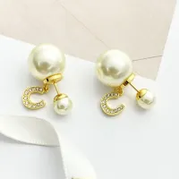 Cheap Christian Dior Earrings For Women #1406984 Replica Wholesale [$29.00 USD] [ITEM#1406984] on Replica Christian Dior Earrings