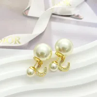 Cheap Christian Dior Earrings For Women #1406984 Replica Wholesale [$29.00 USD] [ITEM#1406984] on Replica Christian Dior Earrings