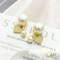Cheap Christian Dior Earrings For Women #1406987 Replica Wholesale [$32.00 USD] [ITEM#1406987] on Replica Christian Dior Earrings