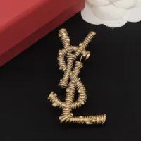 Cheap Yves Saint Laurent Brooches For Women #1407033 Replica Wholesale [$29.00 USD] [ITEM#1407033] on Replica Yves Saint Laurent Brooches