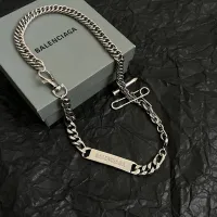 Cheap Balenciaga Necklaces #1407117 Replica Wholesale [$72.00 USD] [ITEM#1407117] on Replica Balenciaga Necklaces