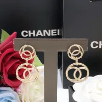 Cheap Chanel Earrings For Women #1407217 Replica Wholesale [$25.00 USD] [ITEM#1407217] on Replica Chanel Earrings