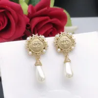 Cheap Chanel Earrings For Women #1407242 Replica Wholesale [$25.00 USD] [ITEM#1407242] on Replica Chanel Earrings