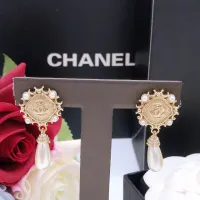 Cheap Chanel Earrings For Women #1407242 Replica Wholesale [$25.00 USD] [ITEM#1407242] on Replica Chanel Earrings