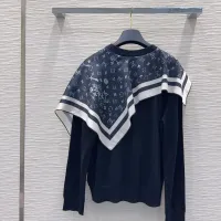 Cheap Louis Vuitton LV Hoodies Long Sleeved For Women #1407273 Replica Wholesale [$80.00 USD] [ITEM#1407273] on Replica Louis Vuitton LV Hoodies