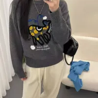 Cheap Moschino Sweaters Long Sleeved For Women #1407276 Replica Wholesale [$68.00 USD] [ITEM#1407276] on Replica Moschino Sweaters