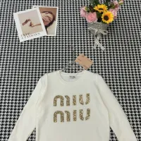 Cheap MIU MIU Sweaters Long Sleeved For Women #1407280 Replica Wholesale [$64.00 USD] [ITEM#1407280] on Replica MIU MIU Sweaters