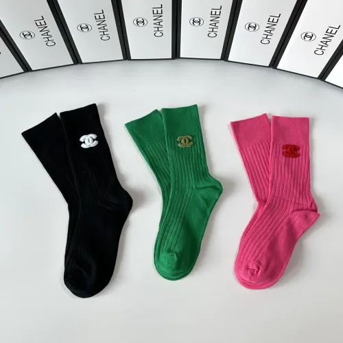 Cheap Chanel Socks #1407329 Replica Wholesale [$32.00 USD] [ITEM#1407329] on Replica Chanel Socks