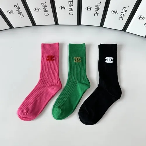 Cheap Chanel Socks #1407329 Replica Wholesale [$32.00 USD] [ITEM#1407329] on Replica Chanel Socks