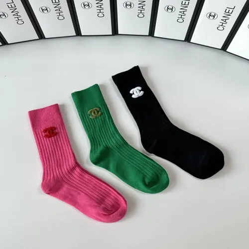 Cheap Chanel Socks #1407329 Replica Wholesale [$32.00 USD] [ITEM#1407329] on Replica Chanel Socks