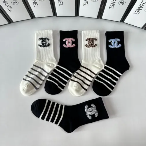 Cheap Chanel Socks #1407333 Replica Wholesale [$29.00 USD] [ITEM#1407333] on Replica Chanel Socks