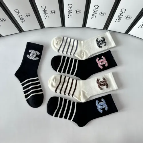 Cheap Chanel Socks #1407333 Replica Wholesale [$29.00 USD] [ITEM#1407333] on Replica Chanel Socks