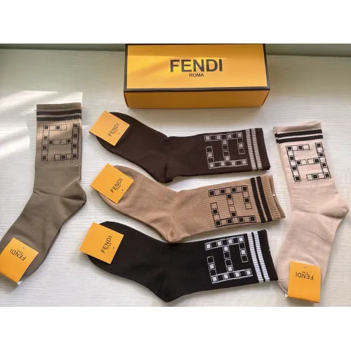 Cheap Fendi Socks #1407349 Replica Wholesale [$29.00 USD] [ITEM#1407349] on Replica Fendi Socks
