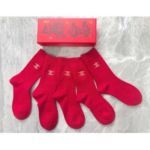 Cheap Celine Socks #1407353 Replica Wholesale [$29.00 USD] [ITEM#1407353] on Replica Celine Socks