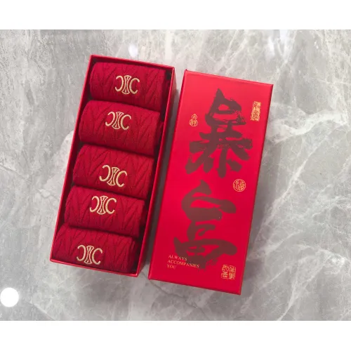 Cheap Celine Socks #1407353 Replica Wholesale [$29.00 USD] [ITEM#1407353] on Replica Celine Socks