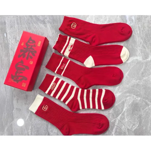 Cheap Gucci Socks #1407357 Replica Wholesale [$29.00 USD] [ITEM#1407357] on Replica Gucci Socks