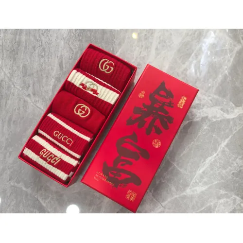 Cheap Gucci Socks #1407357 Replica Wholesale [$29.00 USD] [ITEM#1407357] on Replica Gucci Socks