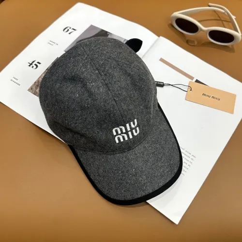 Cheap MIU MIU Caps #1407372 Replica Wholesale [$29.00 USD] [ITEM#1407372] on Replica MIU MIU Caps