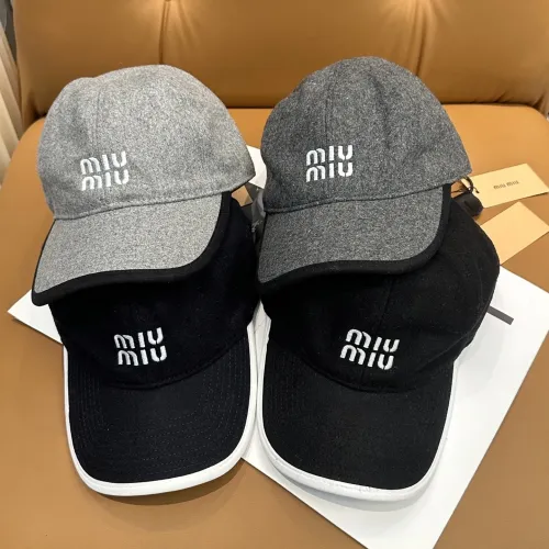 Cheap MIU MIU Caps #1407373 Replica Wholesale [$29.00 USD] [ITEM#1407373] on Replica MIU MIU Caps