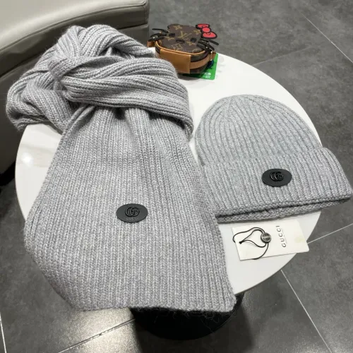 Cheap Gucci Hat and Scarf Set #1407384 Replica Wholesale [$64.00 USD] [ITEM#1407384] on Replica Gucci Hat and Scarf and Glove Set