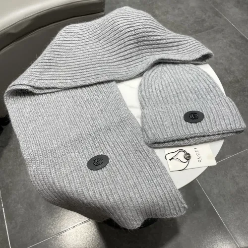 Cheap Gucci Hat and Scarf Set #1407384 Replica Wholesale [$64.00 USD] [ITEM#1407384] on Replica Gucci Hat and Scarf and Glove Set