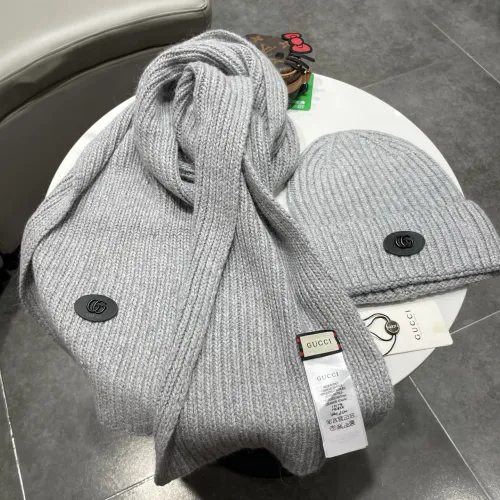Cheap Gucci Hat and Scarf Set #1407384 Replica Wholesale [$64.00 USD] [ITEM#1407384] on Replica Gucci Hat and Scarf and Glove Set
