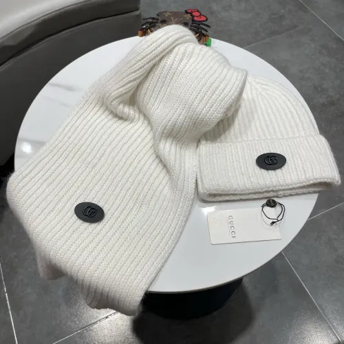 Cheap Gucci Hat and Scarf Set #1407385 Replica Wholesale [$64.00 USD] [ITEM#1407385] on Replica Gucci Hat and Scarf and Glove Set