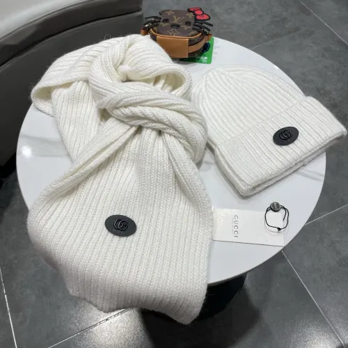 Cheap Gucci Hat and Scarf Set #1407385 Replica Wholesale [$64.00 USD] [ITEM#1407385] on Replica Gucci Hat and Scarf and Glove Set