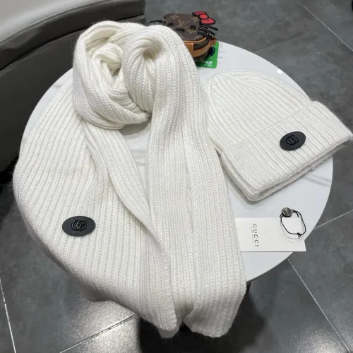Cheap Gucci Hat and Scarf Set #1407385 Replica Wholesale [$64.00 USD] [ITEM#1407385] on Replica Gucci Hat and Scarf and Glove Set