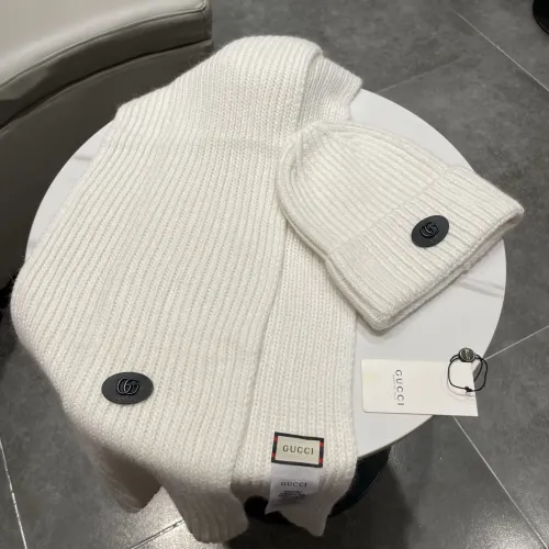 Cheap Gucci Hat and Scarf Set #1407385 Replica Wholesale [$64.00 USD] [ITEM#1407385] on Replica Gucci Hat and Scarf and Glove Set