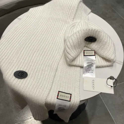 Cheap Gucci Hat and Scarf Set #1407385 Replica Wholesale [$64.00 USD] [ITEM#1407385] on Replica Gucci Hat and Scarf and Glove Set
