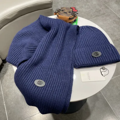 Cheap Gucci Hat and Scarf Set #1407386 Replica Wholesale [$64.00 USD] [ITEM#1407386] on Replica Gucci Hat and Scarf and Glove Set
