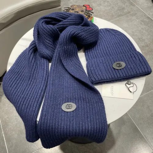 Cheap Gucci Hat and Scarf Set #1407386 Replica Wholesale [$64.00 USD] [ITEM#1407386] on Replica Gucci Hat and Scarf and Glove Set