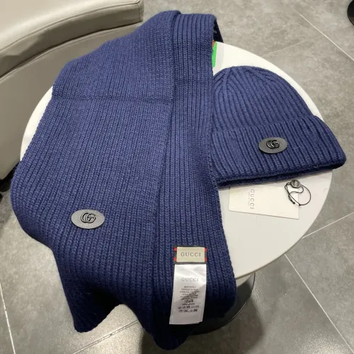Cheap Gucci Hat and Scarf Set #1407386 Replica Wholesale [$64.00 USD] [ITEM#1407386] on Replica Gucci Hat and Scarf and Glove Set