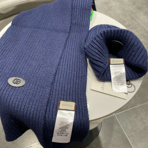 Cheap Gucci Hat and Scarf Set #1407386 Replica Wholesale [$64.00 USD] [ITEM#1407386] on Replica Gucci Hat and Scarf and Glove Set