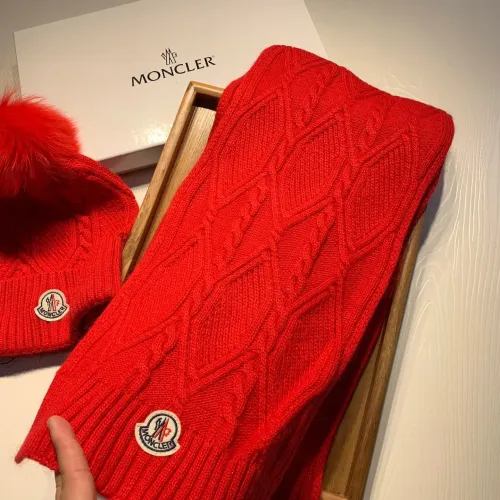 Cheap Moncler Hat and Scarf Set #1407407 Replica Wholesale [$60.00 USD] [ITEM#1407407] on Replica Moncler Hat and Scarf and Glove Set