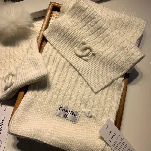 Cheap Chanel Hat and Scarf Set #1407442 Replica Wholesale [$68.00 USD] [ITEM#1407442] on Replica Chanel Hat and Scarf and Glove Set