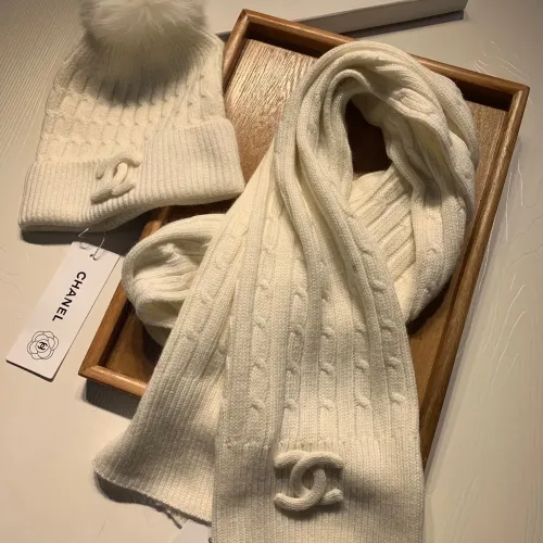 Cheap Chanel Hat and Scarf Set #1407442 Replica Wholesale [$68.00 USD] [ITEM#1407442] on Replica Chanel Hat and Scarf and Glove Set