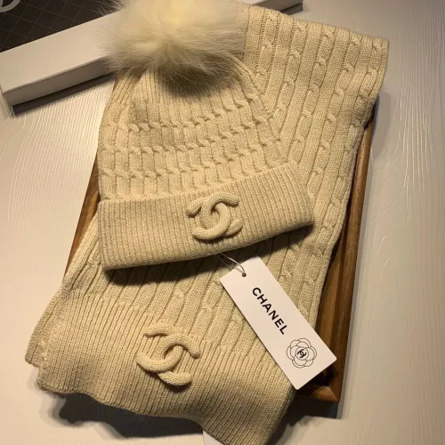 Chanel Hat and Scarf Set #1407443