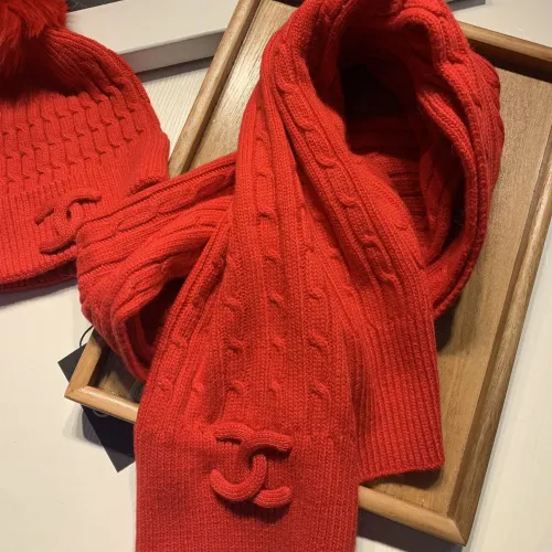 Cheap Chanel Hat and Scarf Set #1407444 Replica Wholesale [$68.00 USD] [ITEM#1407444] on Replica Chanel Hat and Scarf and Glove Set