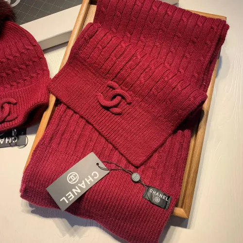 Cheap Chanel Hat and Scarf Set #1407445 Replica Wholesale [$68.00 USD] [ITEM#1407445] on Replica Chanel Hat and Scarf and Glove Set