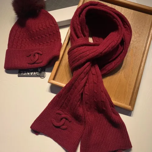 Cheap Chanel Hat and Scarf Set #1407445 Replica Wholesale [$68.00 USD] [ITEM#1407445] on Replica Chanel Hat and Scarf and Glove Set