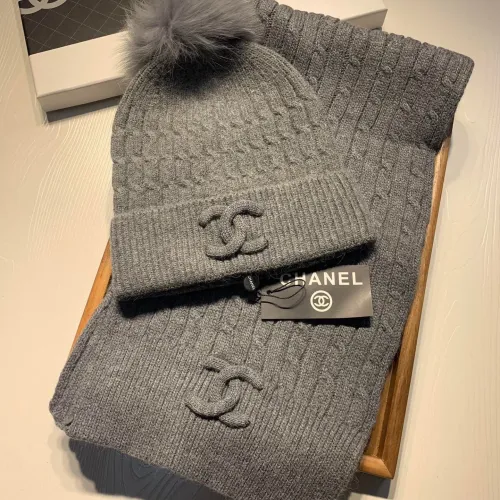 Chanel Hat and Scarf Set #1407448